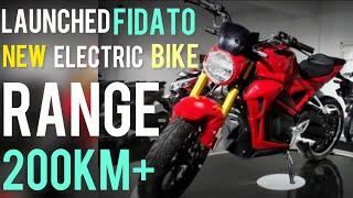 200KM+ Range Launched New Fidato Electric Bike in india | Cheapest Electric Bike in india| Details