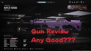 Mw3 Gun Review MTZ556 Load out Attachments COD call of duty