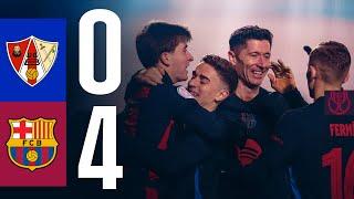 BARBASTRO 0 vs 4 FC BARCELONA | COPA DEL REY 