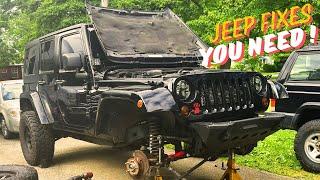 Top 4 Jeep Wrangler JK & JKU Issues (2007-2018)