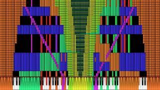 [Black MIDI] My Little Pony Season 1-9 Medley - U1.5 - 114K notes