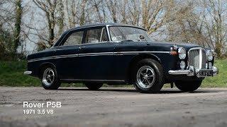 Rover P5B - 1971 V8 goes for a drive