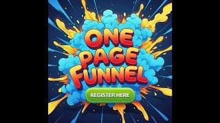 One Page Funnelz Revirws On Youtube Best Affilate Program 2025