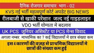 KVS VACANCY BIG NEWS II VDO NEW ELIGIBILITY  II प्राथमिक मे छात्रों की संख्या इसलिए कम