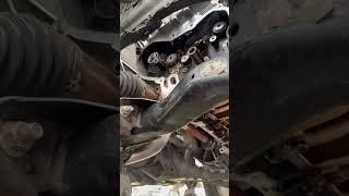 Installing the balancer shaft gears on the GM 2.4 L