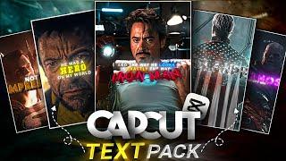 Level Up Your Edits: FREE Text Pack Like AE... on CAPCUT!!