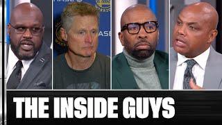 The Guys React to Warriors-Rockets + Steve Kerr's Postgame Comments  | NBA on TNT