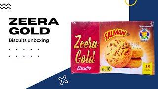 Zeera Gold Biscuits | Pack of 16 PC's | Buy Link in Description