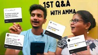 1ST Q/A WITH AMMA  | shettyxvibe | mummydangersmile 