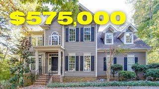 Tour a Stunning Home On A Private Lot  [Matthews NC Home Tour] (Charlotte NC)