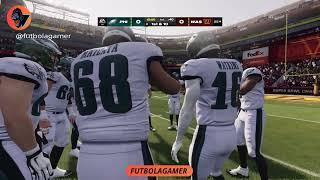 PlayStation 4: Eagles vs Commanders -  MADDEN 24 GAMEPLAY