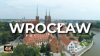 Wroclaw from a drone | Wroclaw from a bird's eye view | Poland [4k]