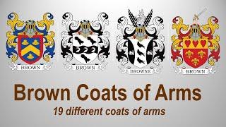 Brown Coat of Arms