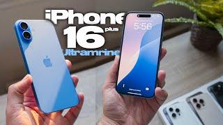 iPhone 16 Plus Ultramarine Unboxing & First Look! (The Perfect iPhone?)