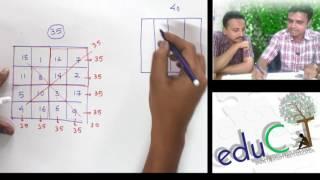 Magic Square   - A Mathematical Puzzle