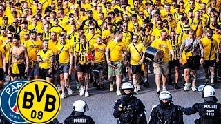 BVB-Gigantischer Fanmarsch | Dortmund vs PSG 1/5/2024 UCL