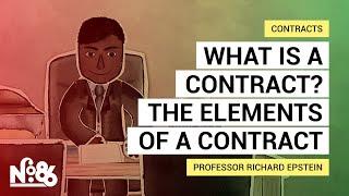 What is a contract? The elements of a contract [No. 86]