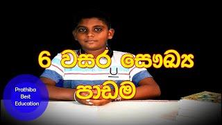 Grade six lessons sinhala medium හය ශ්‍රේණිය පාඩම් සිංහල හය වසර පාඩම් හය ශ්‍රේණිය සෞඛ්‍ය