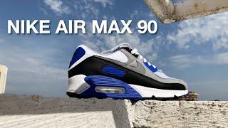 Nike Air Max 90 Recraft Royal Blue Unboxing + On Feet (Air Max III) 4K