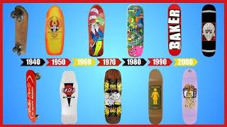 History of Skateboard Shapes - 2x4, Crazy Shapes, Popsicles, 90s Brands, Tech, & more