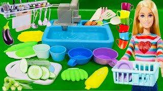 Kitchen sink Toys, Electric Dishwasher Toy With Running Water Unboxing | Role Play kitchen sink