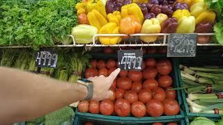 FOOD IS EXPENSIVE in BUENOS AIRES!  See for yourself.  Disco Mercado - Buenos Aires Argentina - ECTV