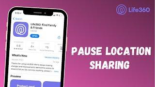 How to Pause Location Sharing on Life360 app | 2021