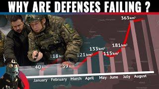 Why are Ukraine’s defenses failing? (Russian gains increase pace)