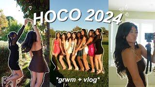 HOMECOMING: GRWM + VLOG *junior year*