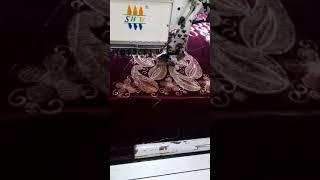 #video Lejia twin viralsequin  embroidery machine bachaparda center katlang