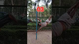 three type of human flag | #amanrncvlogs #humanflag #calisthenics #streetworkout #workout #shorts