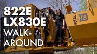 Tigercat 822E/LX830E Walk-around