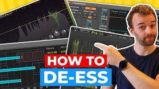 5 Techniques for De-essing Your Vocals!