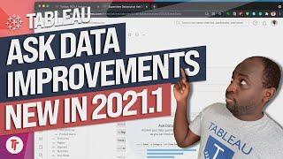 Ask data improvements: New in Tableau 2021.1