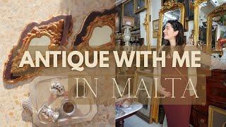 ANTIQUING ADVENTURES IN MALTA | Vintage Finds & Haul