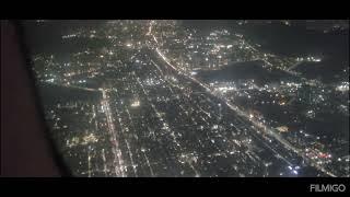 Beautiful look of Amchi Mumbai and Safe landing at Airport