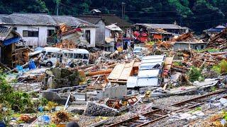 Mudflows invaded a city in Japan: houses, roads, bridges were destroyed