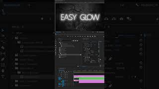 Fast and easy realistic glow effect in Adobe Premiere Pro (no plugins required)