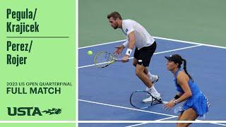 Pegula/Krajicek vs. Perez/Rojer Full Match | 2023 US Open Quarterfinal