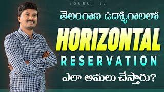 Horizontal and Vertical Reservations Total Details in telugu @eGURUmtvNaresh