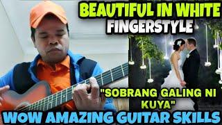 BEAUTIFUL IN WHITE FINGERSTYLE - BY JUANITO DAGAMAC | AMAZING GUITAR SKILLS