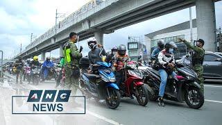 Violators caught as Metro Manila completes Day 1 of ECQ return | ANC