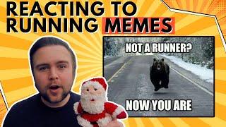 Reacting To Running Memes (Christmas Day Special)