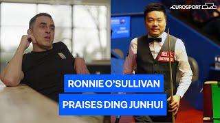 "TECHNICALLY HE'S BETTER THAN ME!"  | Ronnie O'Sullivan has high praise for Ding Junhui 