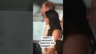 PRINCE HARRY & DUCHESS MEGHAN’S SWEETEST PDA MOMENT DURING THEIR VISIT TO COLOMBIA ️ #shorts