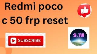 redmi poco c50 frp reset done by unlocktool