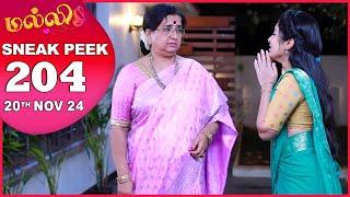 Malli Serial | EP 204 Sneak Peek | 20th Nov 2024 | Nikitha | Vijay | Saregama TV Shows Tamil