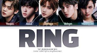 [CORRECTED] TXT Ring Lyrics (Color Coded Lyrics)