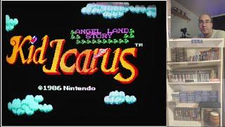 Kid Icarus NES played in CRT TV part 1