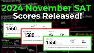 November 2024 SAT Scores Are Out - What To Do Next?